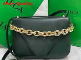 Bottega Veneta Mount Raintree Medium Leather Envelope Bag Replica