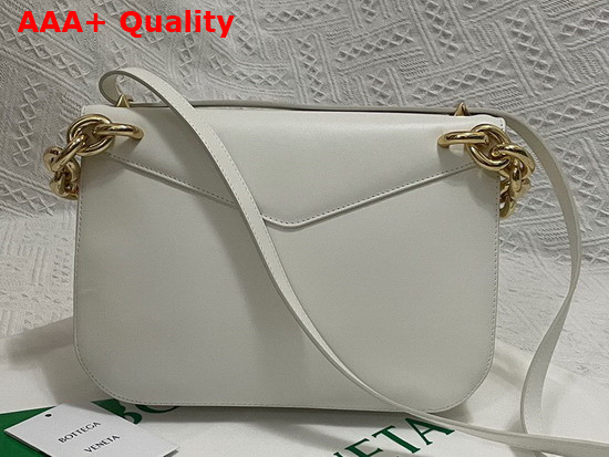 Bottega Veneta Mount White Medium Leather Envelope Bag Replica