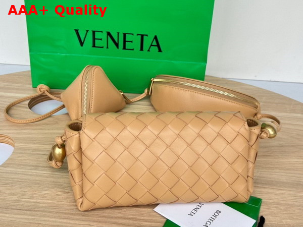 Bottega Veneta Multi Pouch On Strap Almond Replica