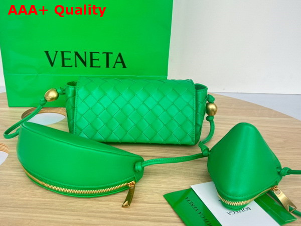 Bottega Veneta Multi Pouch On Strap Parakeet Replica