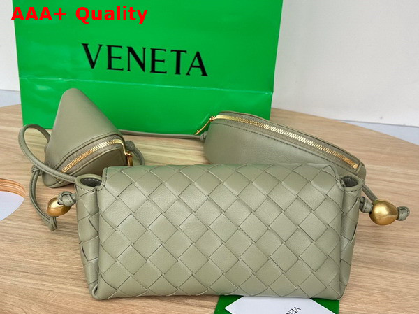 Bottega Veneta Multi Pouch On Strap Travertine Replica