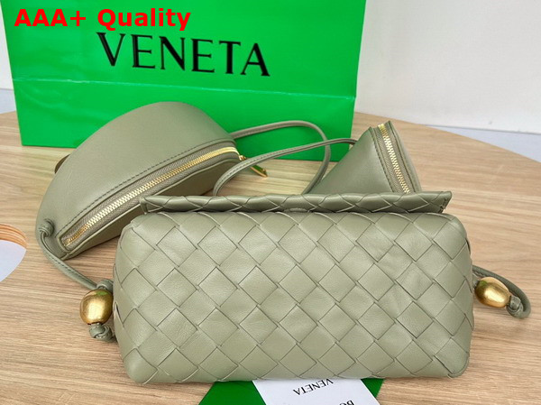 Bottega Veneta Multi Pouch On Strap Travertine Replica