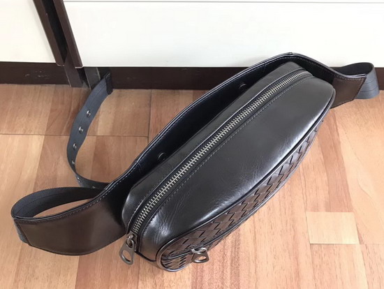 Bottega Veneta Nero Intrecciato VN Belt Bag