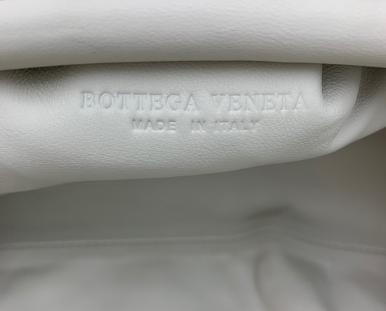 Bottega Veneta Oversize Pouch in Intrecciato Nappa Plaster