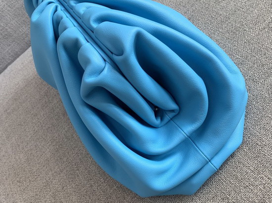 Bottega Veneta Oversized Pouch in Butter Calf Sky Blue