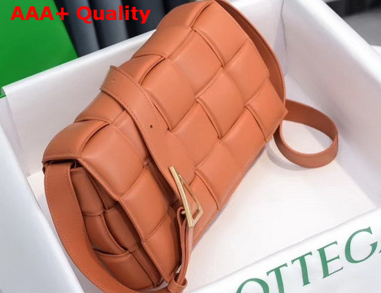 Bottega Veneta Padded Cassette Bag in Clay Lambskin Replica