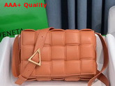 Bottega Veneta Padded Cassette Bag in Clay Lambskin Replica