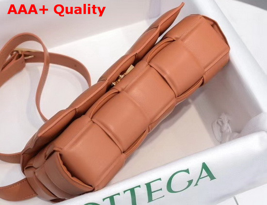 Bottega Veneta Padded Cassette Bag in Clay Lambskin Replica