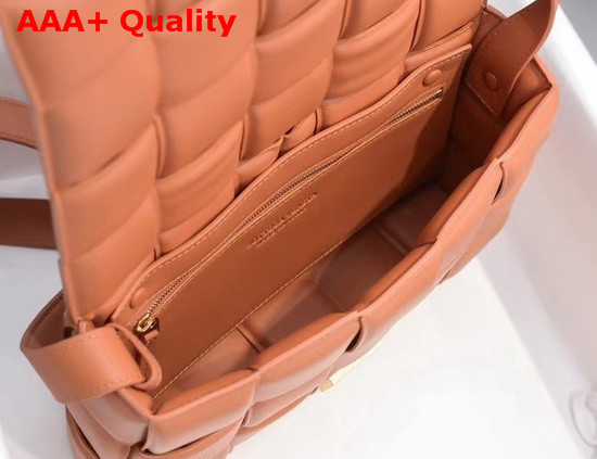 Bottega Veneta Padded Cassette Bag in Clay Lambskin Replica