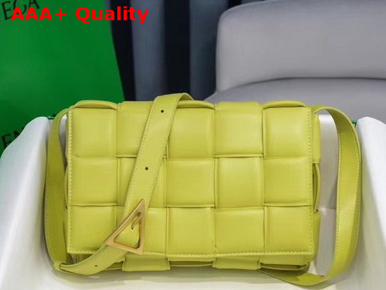 Bottega Veneta Padded Cassette Bag in Kiwi Lambskin Replica