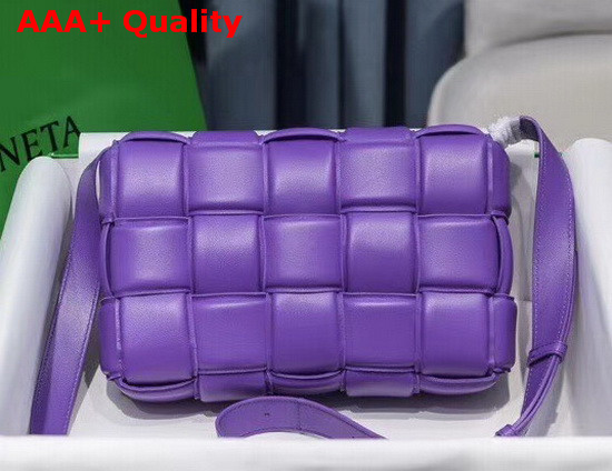 Bottega Veneta Padded Cassette Bag in Lavender Replica