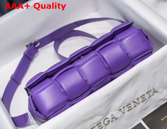 Bottega Veneta Padded Cassette Bag in Lavender Replica