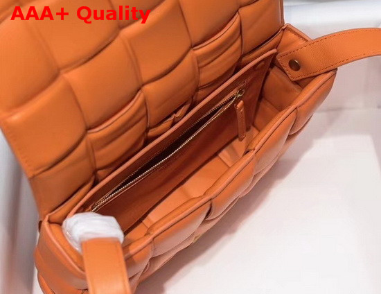 Bottega Veneta Padded Cassette Bag in Orange Replica