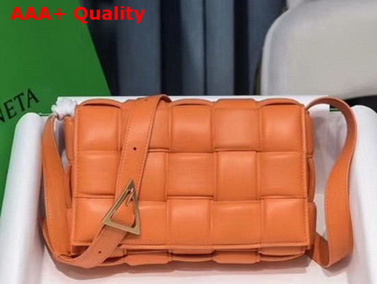 Bottega Veneta Padded Cassette Bag in Orange Replica