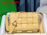 Bottega Veneta Padded Cassette Bag in Yellow Lambskin Replica