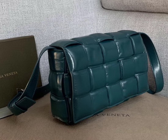 Bottega Veneta Padded Cassette in Ottanio Paper Calfskin