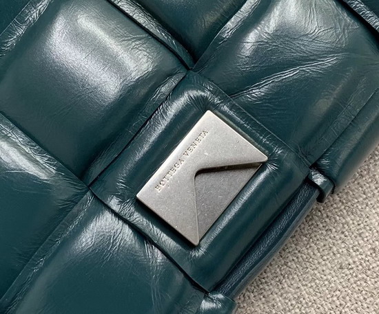 Bottega Veneta Padded Cassette in Ottanio Paper Calfskin