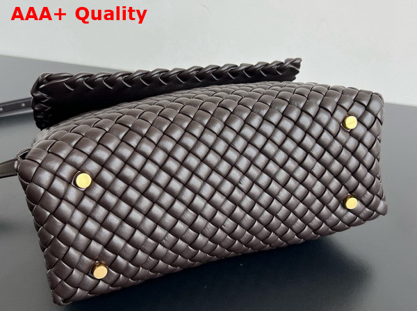 Bottega Veneta Patti Top Handle Bag in Fondant Padded Intreccio Leather with Detachable Cross Body Strap Replica