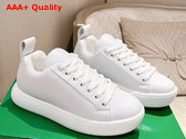 Bottega Veneta Pillow Sneaker Optic White Natural Rubber Calf Skin Replica