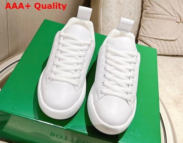 Bottega Veneta Pillow Sneaker Optic White Parakeet Calf Skin Replica