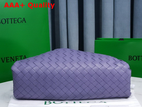 Bottega Veneta Pouch in Lavander Intrecciato Leather Replica