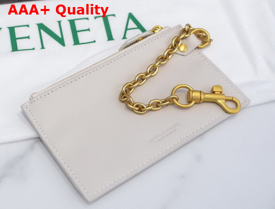 Bottega Veneta Pouch in Plaster Intrecciato Leather Replica