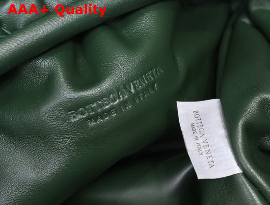 Bottega Veneta Pouch in Raintree Intrecciato Leather Replica