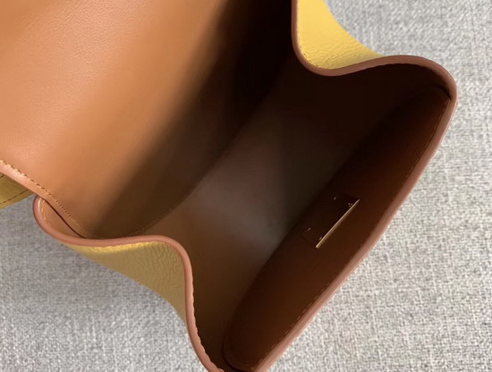 Bottega Veneta Rounded Belt Bag in Palmellato Butterscotch