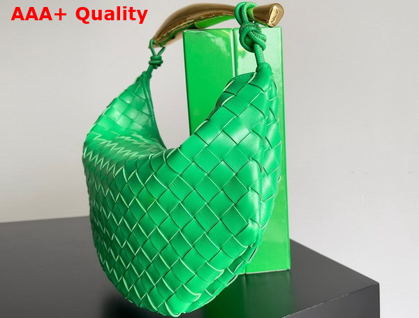 Bottega Veneta Sardine Bag in Parakeet Intrecciato Leather Replica