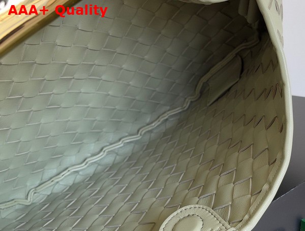 Bottega Veneta Sardine Bag in Travertine Intrecciato Leather Replica