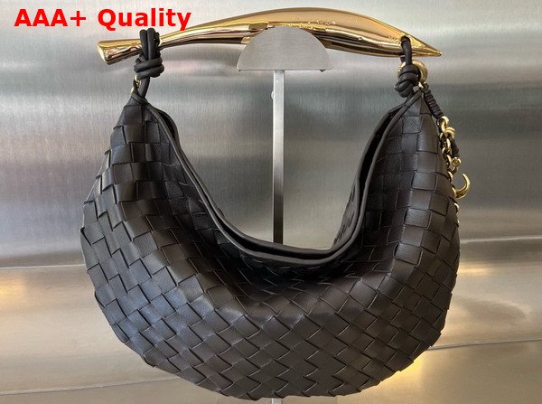 Bottega Veneta Sardine with Chain Fondant Intrecciato Leather Replica