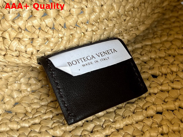 Bottega Veneta Sardine with Chain Natural Raffia Replica