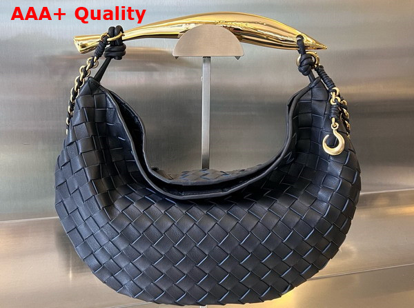 Bottega Veneta Sardine with Chain Space Intrecciato Leather Replica