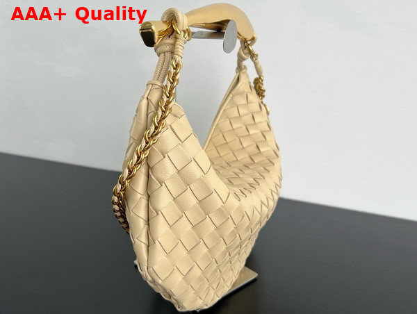 Bottega Veneta Sardine with Chain String Intrecciato Leather Replica