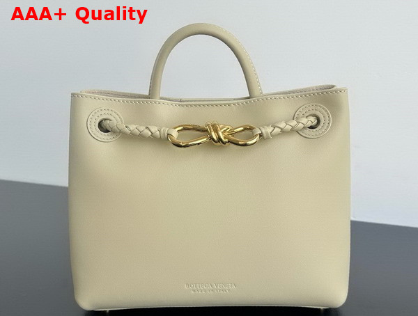 Bottega Veneta Small Andiamo Bag in Light Butterscotch Silky Calf Leather Replica