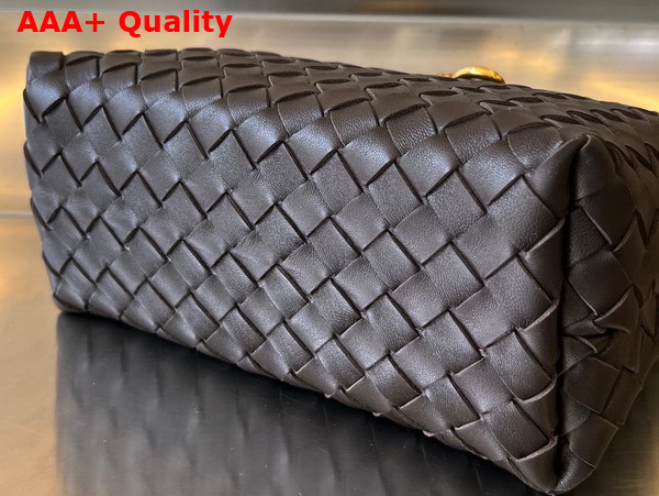 Bottega Veneta Small Andiamo Fondant Intrecciato Leather Replica