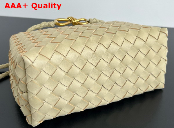 Bottega Veneta Small Andiamo Light Butterscotch Intrecciato Leather Replica