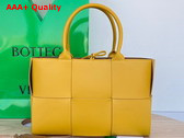 Bottega Veneta Small Arco Tote Bag Pollen Camel Lamb Skin Replica