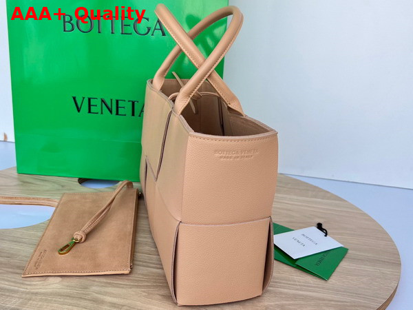 Bottega Veneta Small Arco Tote Bag Porridge Grained Leather Replica