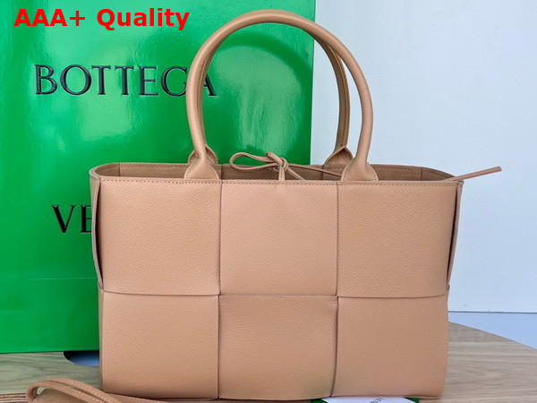 Bottega Veneta Small Arco Tote Bag Porridge Grained Leather Replica