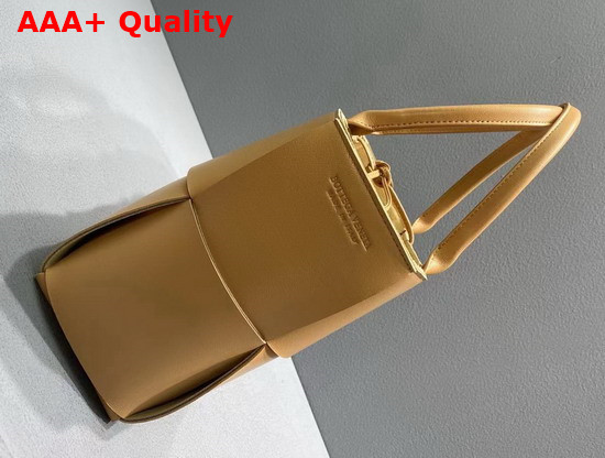 Bottega Veneta Small Arco Tote in Almond Lambskin Replica