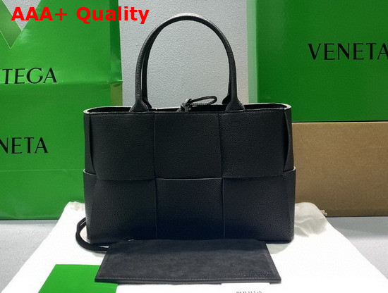 Bottega Veneta Small Arco Tote in Black Calfskin Replica