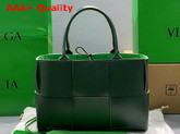 Bottega Veneta Small Arco Tote in Dark Green Lambskin Replica