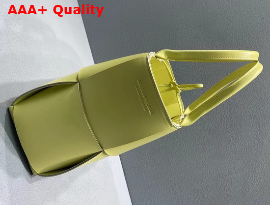 Bottega Veneta Small Arco Tote in Lemon Lambskin Replica