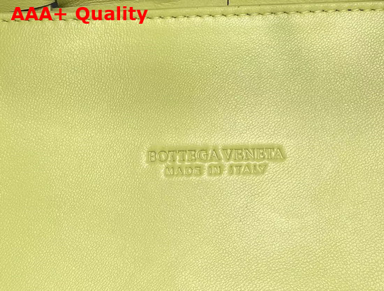 Bottega Veneta Small Arco Tote in Lemon Lambskin Replica