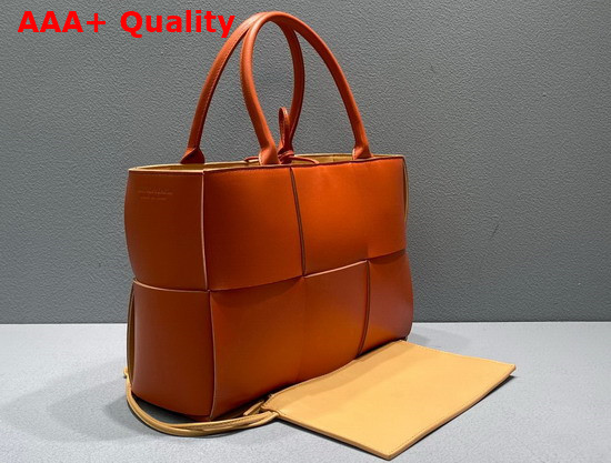 Bottega Veneta Small Arco Tote in Maple Lambskin Replica