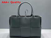 Bottega Veneta Small Arco Tote in Steel Lambskin Replica