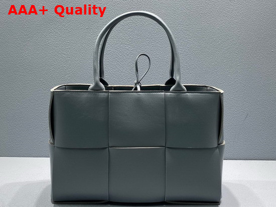 Bottega Veneta Small Arco Tote in Steel Lambskin Replica