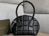 Bottega Veneta Small BV Swoop in Nero Paper Calfskin