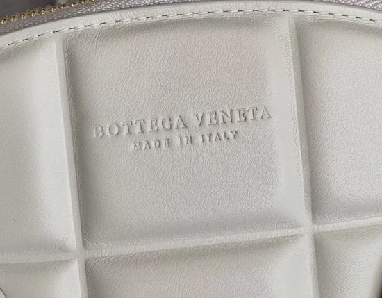 Bottega Veneta Small BV Swoop in Plaster Paper Calfskin